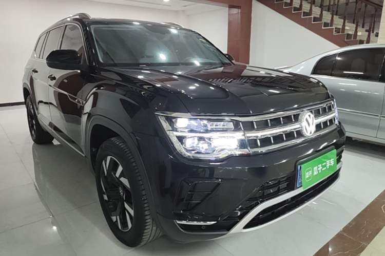 Used Volkswagen Teramont 2021 380TSI Four-Wheel Drive Prestige Luxury Edition Front Right 45 Deg
