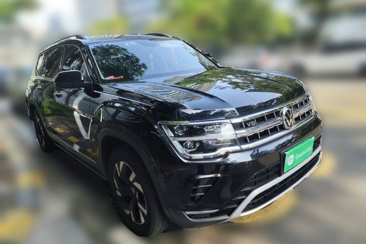 Used Volkswagen Teramont 2021 530 V6 Four-Wheel Drive Prestige Luxury Edition Front Right 45 Deg