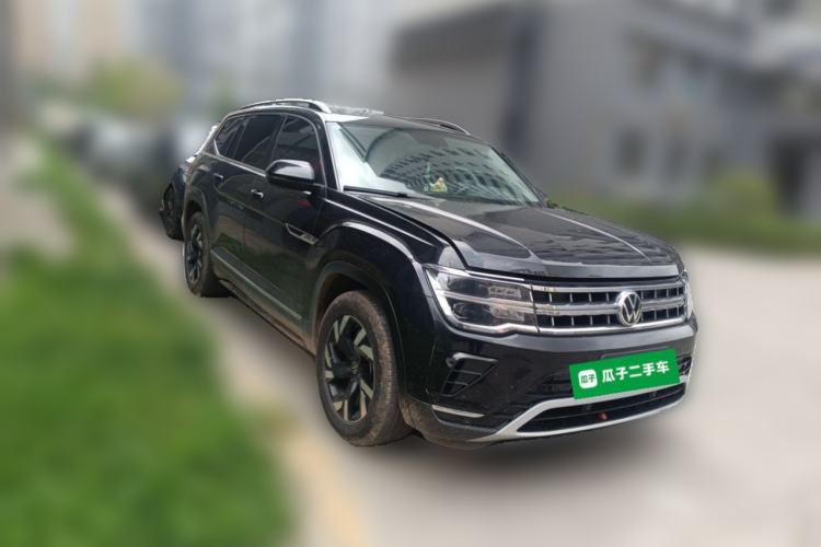 Used Volkswagen Teramont 2021 380TSI Four-Wheel Drive Prestige Luxury Edition Front Right 45 Deg