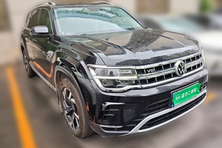 Used Volkswagen Teramont 2021 530 V6 Four-Wheel Drive Prestige Luxury Edition Front Right 45 Deg