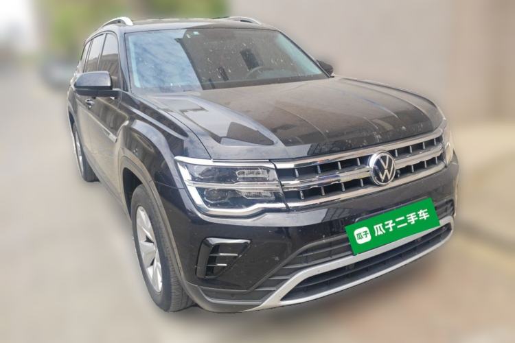 Used Volkswagen Teramont 2021 380TSI Four-Wheel Drive Luxury Edition Front Right 45 Deg