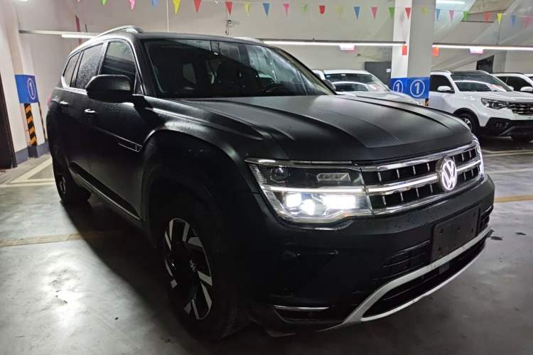 Used Volkswagen Teramont 2021 380TSI Four-Wheel Drive Prestige Luxury Edition Front Right 45 Deg
