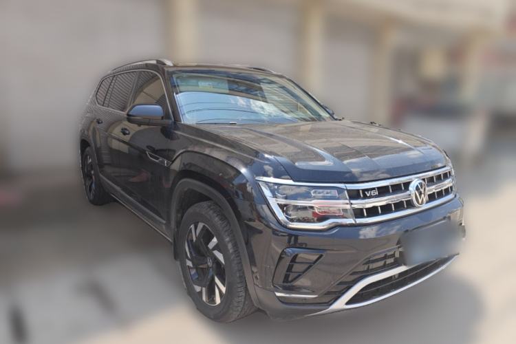 Used Volkswagen Teramont 2021 530 V6 Four-Wheel Drive Prestige Luxury Edition Front Right 45 Deg