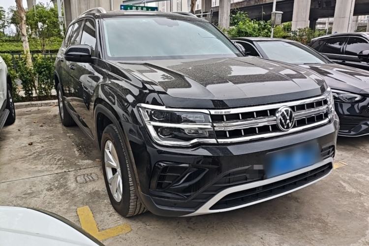 Used Volkswagen Teramont 2021 380TSI Four-Wheel Drive Luxury Edition Front Right 45 Deg