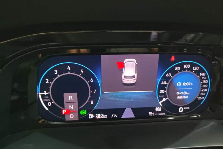 Used Volkswagen Teramont 2021 380TSI Four-Wheel Drive Prestige Luxury Edition Instrument Cluster