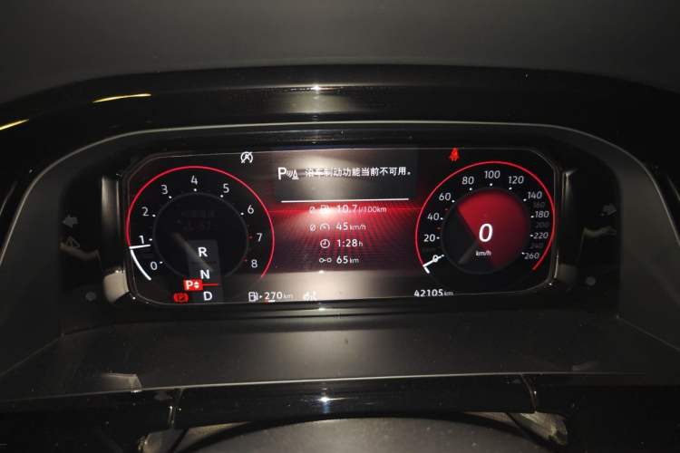 Used Volkswagen Teramont 2021 380TSI Four-Wheel Drive Prestige Luxury Edition Instrument Cluster