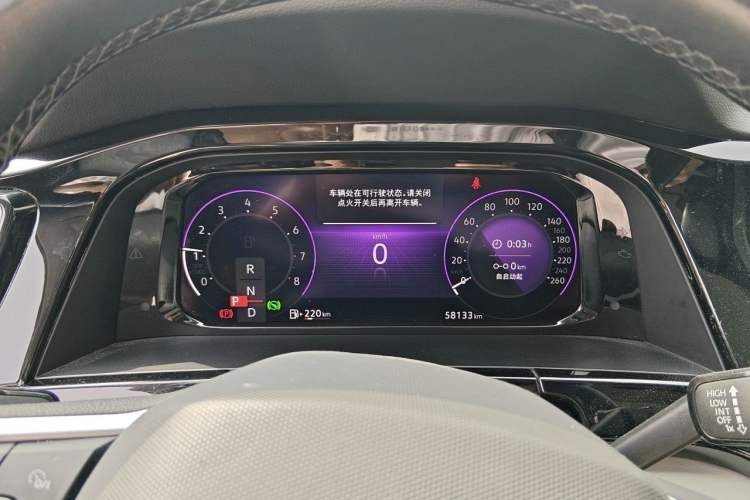 Used Volkswagen Teramont 2021 330TSI Two-Wheel-Drive Prestige Luxury Edition Instrument Cluster