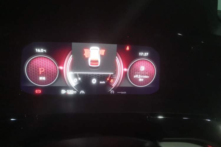 Used Volkswagen Teramont 2021 380TSI Four-Wheel Drive Prestige Luxury Edition Instrument Cluster