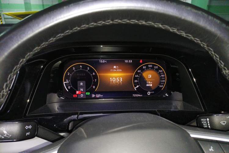 Used Volkswagen Teramont 2021 330TSI Two-Wheel-Drive Prestige Luxury Edition Instrument Cluster
