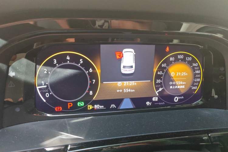 Used Volkswagen Teramont 2021 380TSI Four-Wheel Drive Prestige Flagship Edition Instrument Cluster