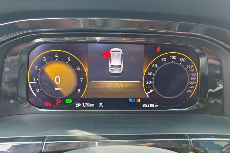 Used Volkswagen Teramont 2021 380TSI Four-Wheel Drive Prestige Luxury Edition Instrument Cluster