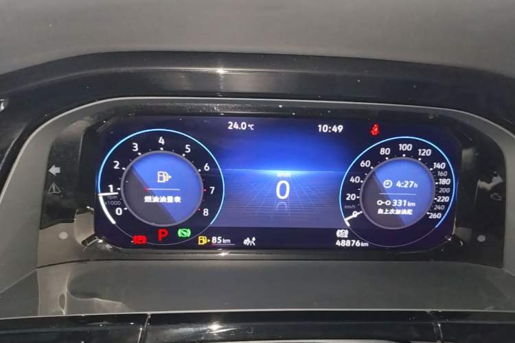 Used Volkswagen Teramont 2021 380TSI Four-Wheel Drive Prestige Flagship Edition Instrument Cluster