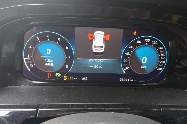 Used Volkswagen Teramont 2021 380TSI Four-Wheel Drive Prestige Luxury Edition Instrument Cluster