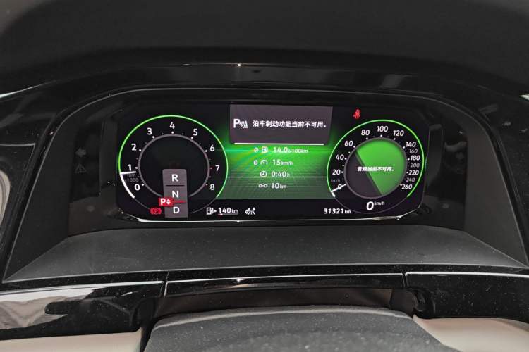 Used Volkswagen Teramont 2021 380TSI Four-Wheel Drive Prestige Luxury Edition Instrument Cluster