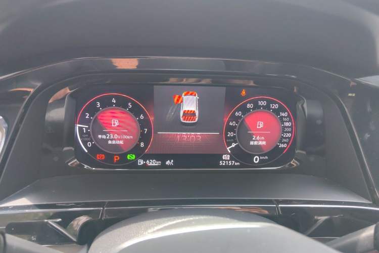 Used Volkswagen Teramont 2021 380TSI Four-Wheel Drive Prestige Luxury Edition Instrument Cluster