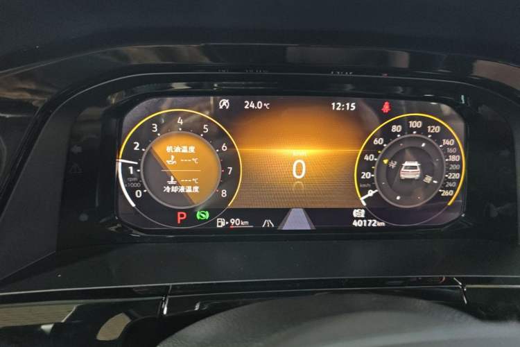 Used Volkswagen Teramont 2021 380TSI Four-Wheel Drive Prestige Flagship Edition Instrument Cluster