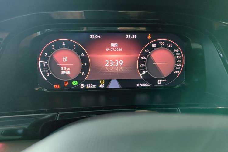Used Volkswagen Teramont 2021 380TSI Four-Wheel Drive Prestige Flagship Edition Instrument Cluster