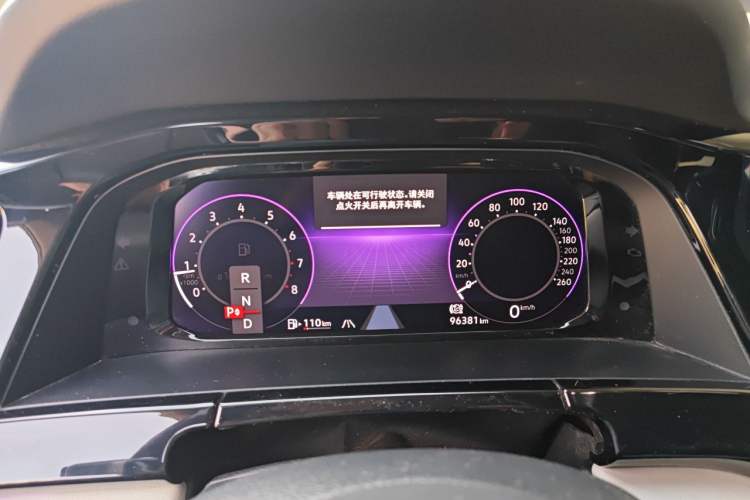Used Volkswagen Teramont 2021 380TSI Four-Wheel Drive Prestige Flagship Edition Instrument Cluster