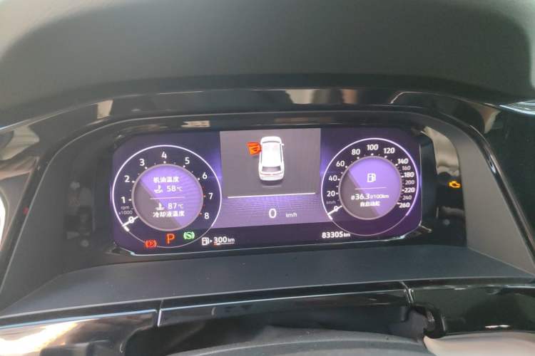 Used Volkswagen Teramont 2021 330TSI Two-Wheel-Drive Prestige Luxury Edition Instrument Cluster