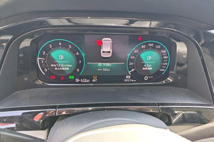 Used Volkswagen Teramont 2021 380TSI Four-Wheel Drive Prestige Luxury Edition Instrument Cluster