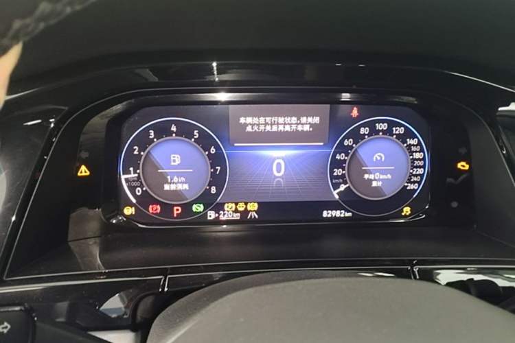 Used Volkswagen Teramont 2021 380TSI Four-Wheel Drive Luxury Edition Instrument Cluster