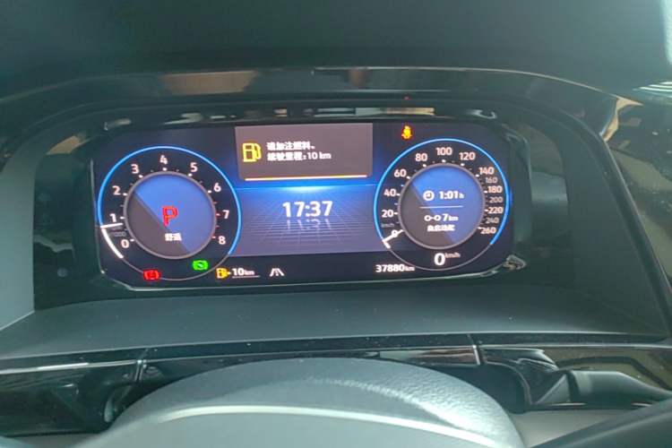 Used Volkswagen Teramont 2021 380TSI Four-Wheel Drive Prestige Luxury Edition Instrument Cluster
