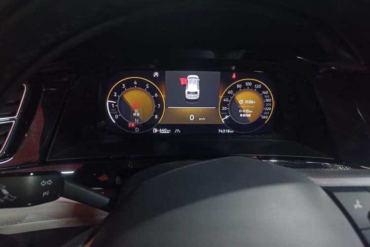Used Volkswagen Teramont 2021 380TSI Four-Wheel Drive Prestige Luxury Edition Instrument Cluster