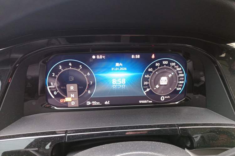 Used Volkswagen Teramont 2021 380TSI Four-Wheel Drive Prestige Luxury Edition Instrument Cluster
