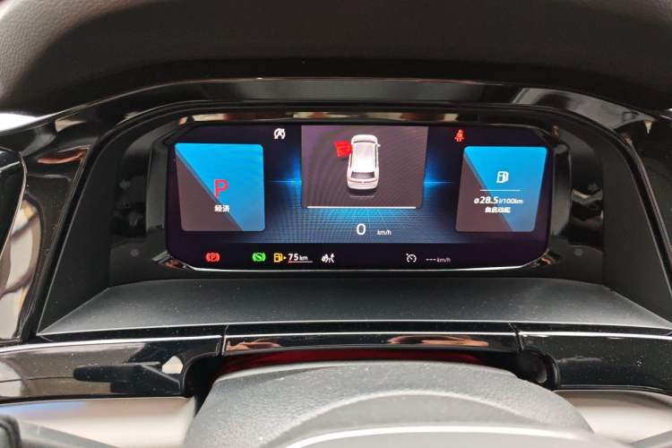 Used Volkswagen Teramont 2021 530 V6 Four-Wheel Drive Prestige Luxury Edition Instrument Cluster