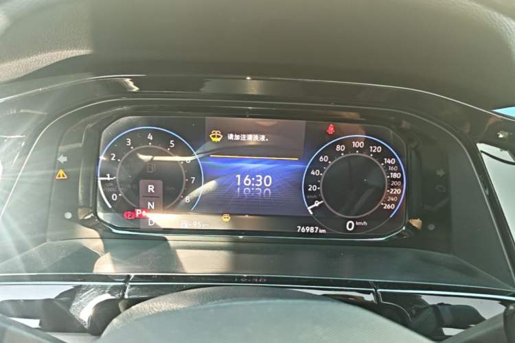 Used Volkswagen Teramont 2021 330TSI Two-Wheel-Drive Prestige Luxury Edition Instrument Cluster