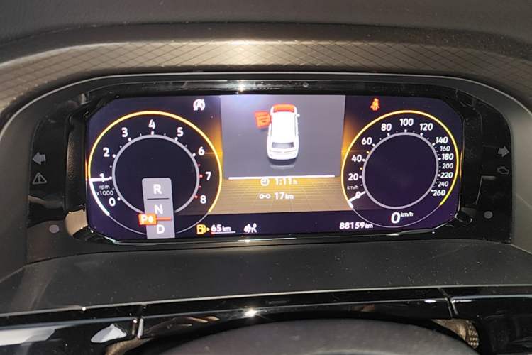 Used Volkswagen Teramont 2021 380TSI Four-Wheel Drive Luxury Edition Instrument Cluster