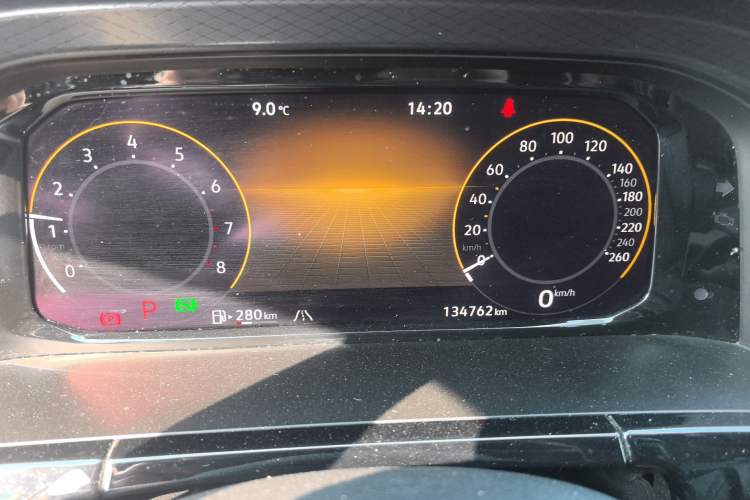 Used Volkswagen Teramont 2021 380TSI Four-Wheel Drive Luxury Edition Instrument Cluster
