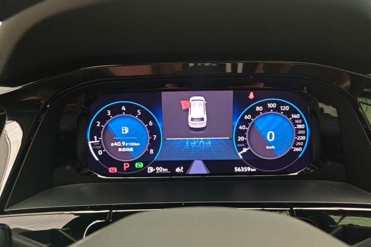 Used Volkswagen Teramont 2021 380TSI Four-Wheel Drive Prestige Flagship Edition Instrument Cluster