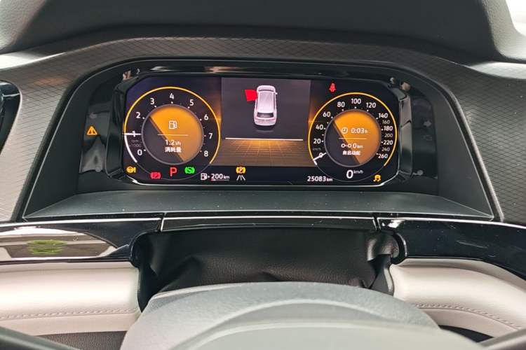 Used Volkswagen Teramont 2021 380TSI Four-Wheel Drive Luxury Edition Instrument Cluster