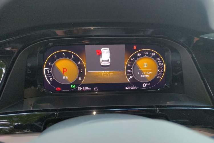 Used Volkswagen Teramont 2021 380TSI Four-Wheel Drive Prestige Luxury Edition Instrument Cluster