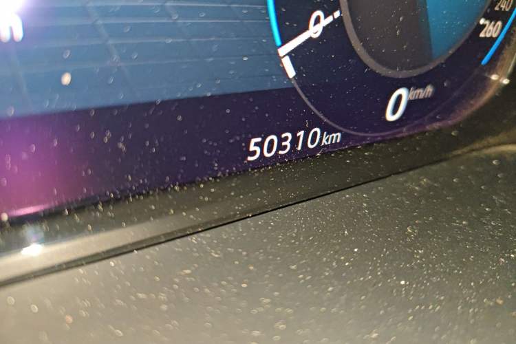 Used Volkswagen Teramont 2021 380TSI Four-Wheel Drive Prestige Luxury Edition Odometer Close Up