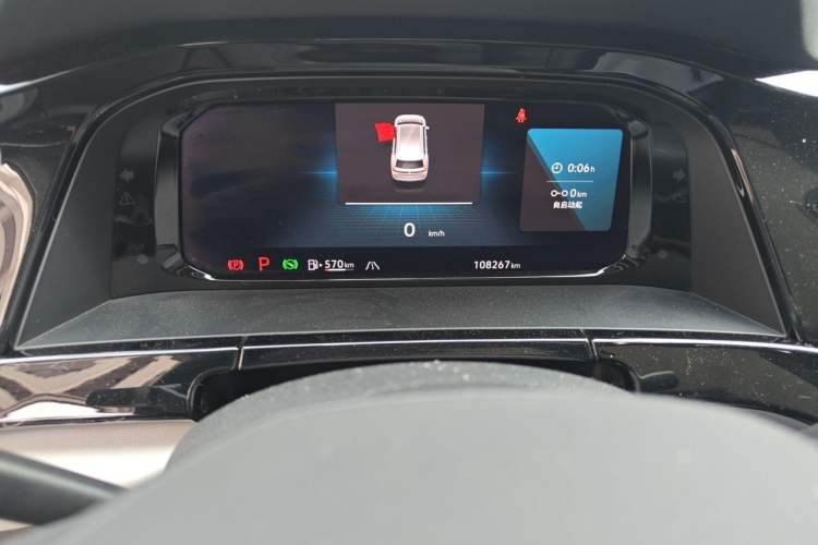 Used Volkswagen Teramont 2021 380TSI Four-Wheel Drive Prestige Luxury Edition Odometer Close Up