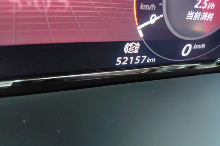 Used Volkswagen Teramont 2021 380TSI Four-Wheel Drive Prestige Luxury Edition Odometer Close Up