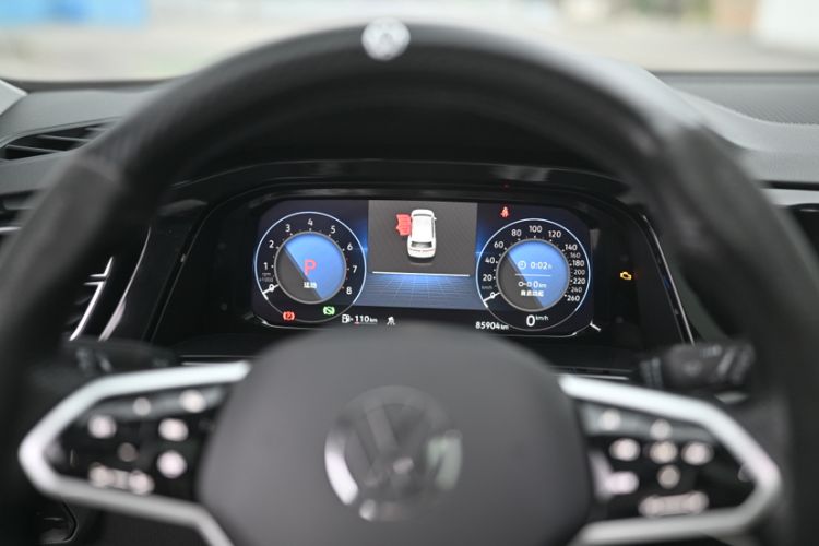 Used Volkswagen Teramont 2021 380TSI Four-Wheel Drive Prestige Luxury Edition Odometer Close Up
