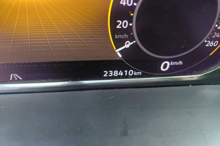 Used Volkswagen Teramont 2021 380TSI Four-Wheel Drive Luxury Edition Odometer Close Up