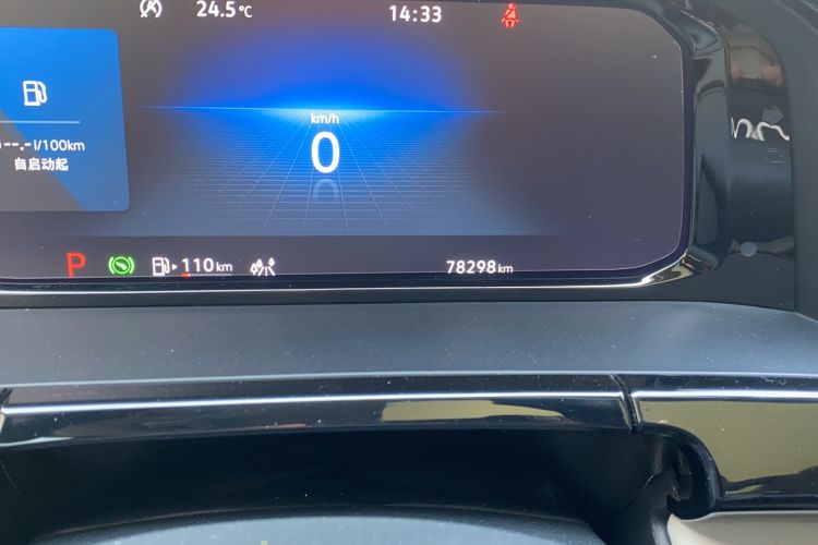 Used Volkswagen Teramont 2021 380TSI Four-Wheel Drive Prestige Luxury Edition Odometer Close Up