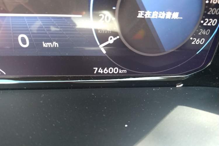 Used Volkswagen Teramont 2021 380TSI Four-Wheel Drive Prestige Luxury Edition Odometer Close Up