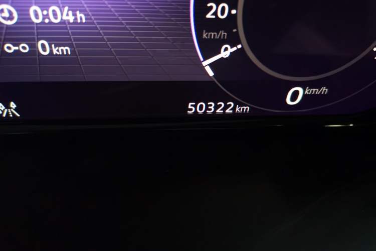Used Volkswagen Teramont 2021 380TSI Four-Wheel Drive Prestige Luxury Edition Odometer Close Up