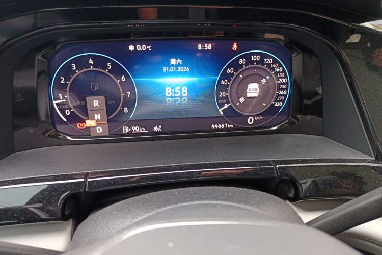 Used Volkswagen Teramont 2021 380TSI Four-Wheel Drive Prestige Luxury Edition Odometer Close Up