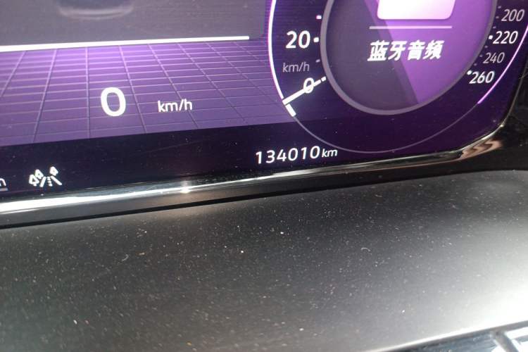 Used Volkswagen Teramont 2021 380TSI Four-Wheel Drive Prestige Luxury Edition Odometer Close Up