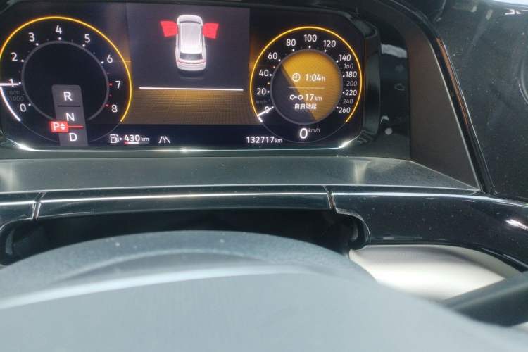 Used Volkswagen Teramont 2021 380TSI Four-Wheel Drive Prestige Luxury Edition Odometer Close Up