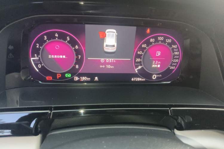 Used Volkswagen Teramont 2021 380TSI Four-Wheel Drive Prestige Luxury Edition Odometer Close Up