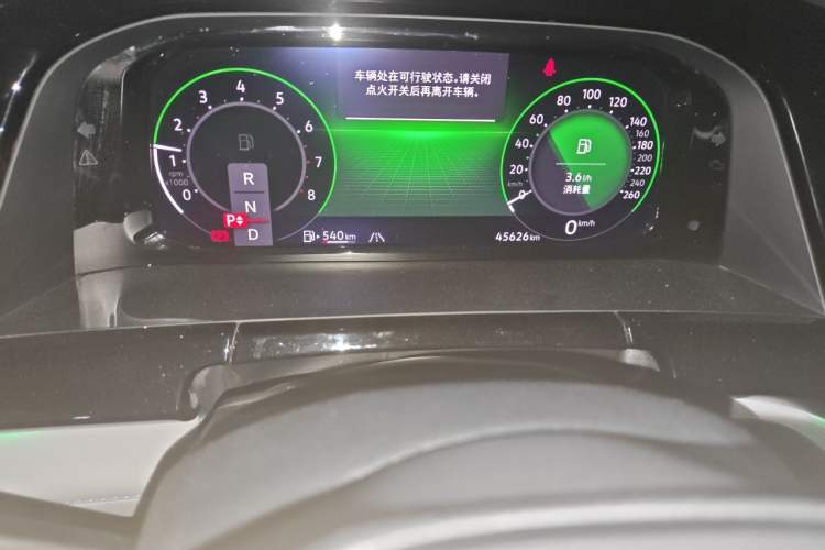 Used Volkswagen Teramont 2021 380TSI Four-Wheel Drive Prestige Luxury Edition Odometer Close Up
