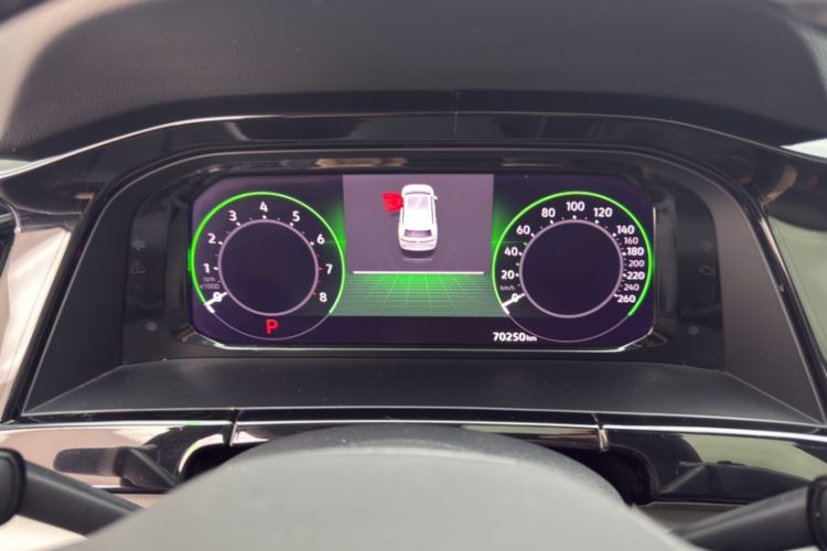 Used Volkswagen Teramont 2021 380TSI Four-Wheel Drive Prestige Luxury Edition Odometer Close Up