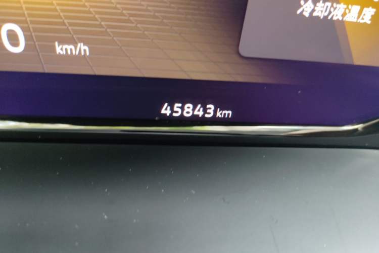 Used Volkswagen Teramont 2021 380TSI Four-Wheel Drive Luxury Edition Odometer Close Up